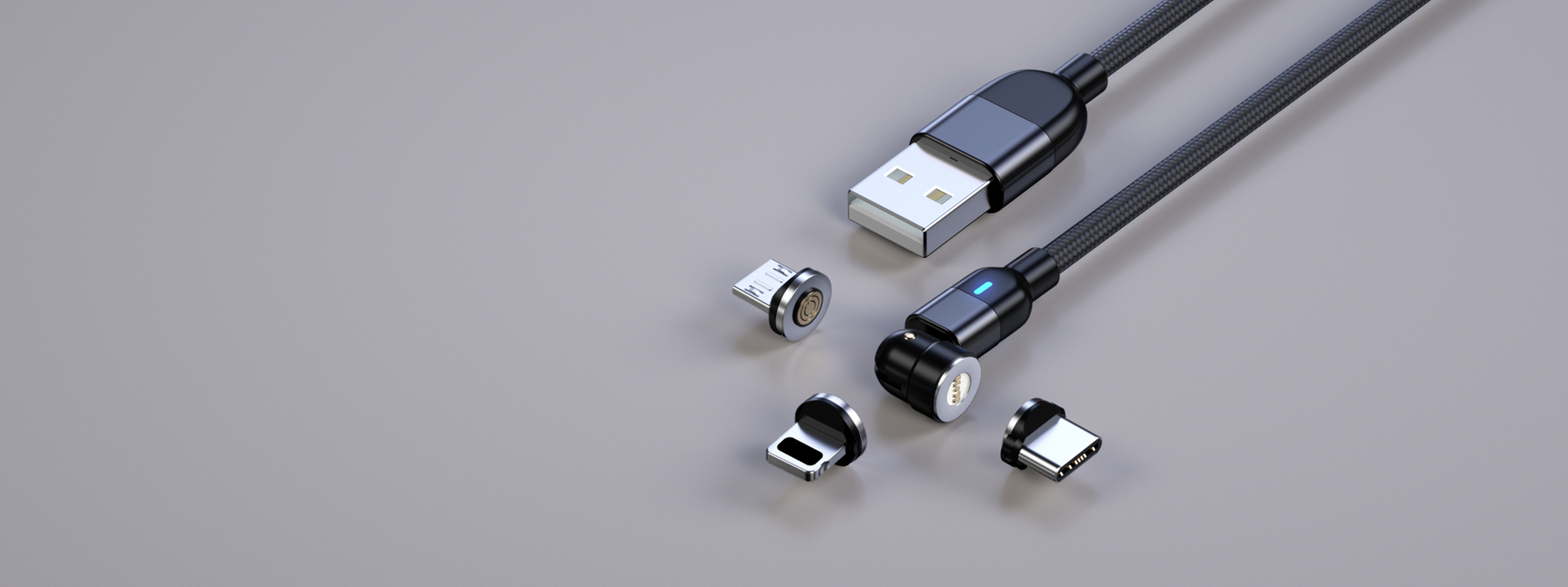540 Degree Magnetic Cable